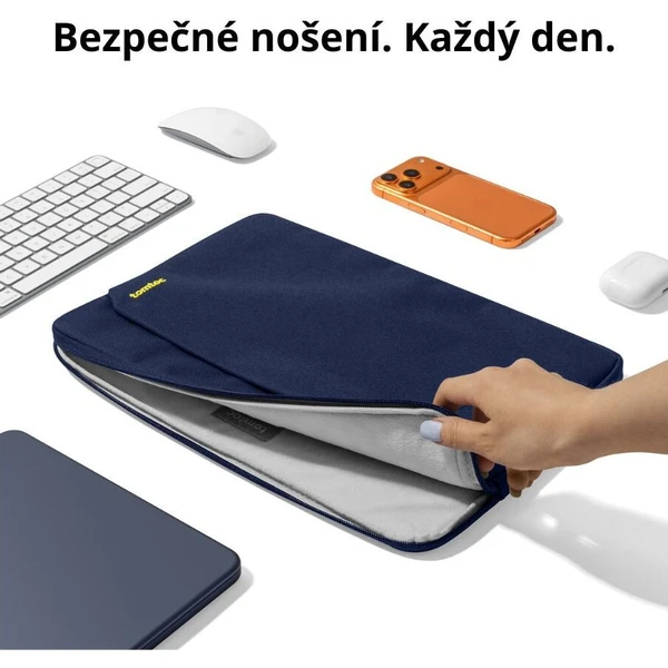 tomtoc Light A18 sleeve puzdro 13" MacBook Neo tmavě modré - Puzdra - Obrázok d_49af6ebac0d64300a4b1ad78cd41f6e9