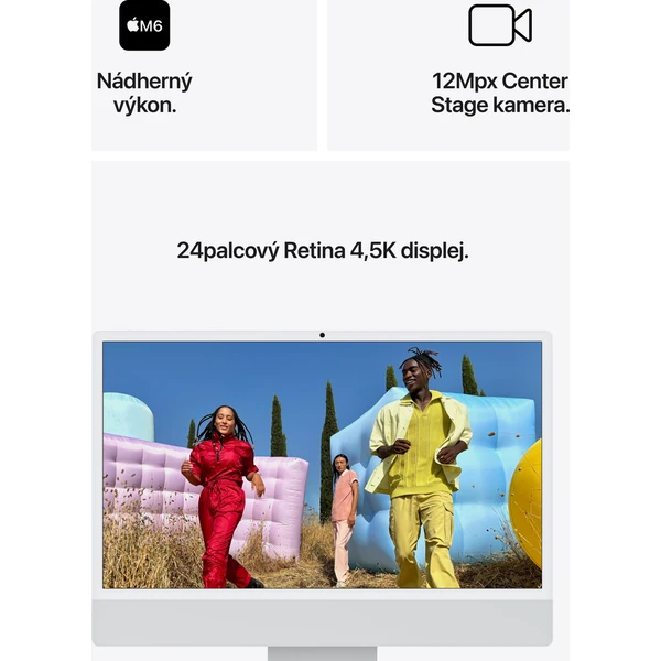 Apple iMac 24" M6 (2026) 12CPU/12GPU/16GB/256GB stříbrný - All-in-one - Obrázok d_49b97f23e78344a089b4f7ae0aad52ef