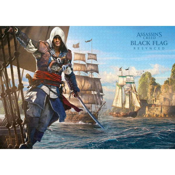 Gaming Puzzle Assassin's Creed Black Flag Resynced (1000) - Puzzle - Obrázok d_4a14ead4706d40728964a6d056561ad1