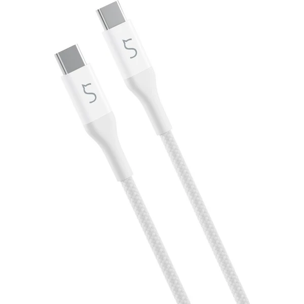 iWant UltraLink USB-C na USB-C 240W 1,2 m kábel biely - Káble a redukcie - Obrázok d_4a1a6e50254949f6b6e9a2d4e0458945