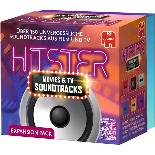 Hudobná hra HITSTER Hitster Movies & TV Soundtracks rozšírenie - Stolové hry - Obrázok d_4a34cbfe350c4b8c8504f46f09a68453
