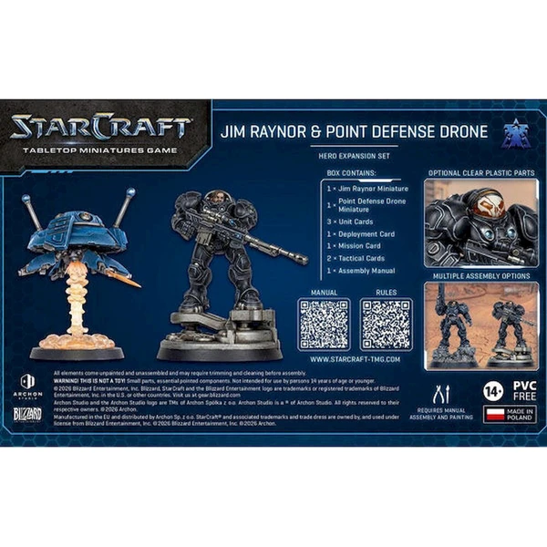 StarCraft The Miniatures Game - Jim Raynor (Raynors Raiders) - Terran - Hero Expansion Set - EN - Stolové hry - Obrázok d_4a3e3f3ab1a24da0bccd2c671a28cfcc