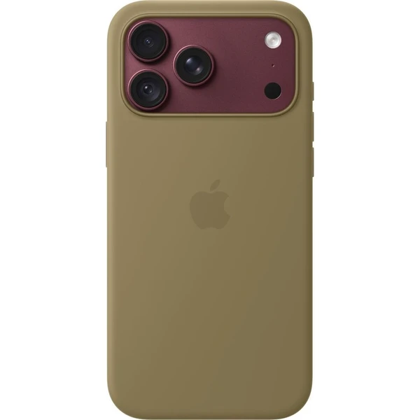 iPhone 18 Pro Max Silicone Case with MagSafe - Olive - Puzdra - Obrázok d_4a509dca37f549bb8d4db046fd7c6cca