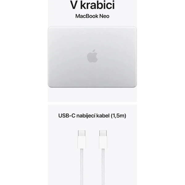 Apple MacBook Neo (2026) 8GB / 256GB / SK KLV / strieborná - Notebooky - Obrázok d_4a5c196387be47af91759b4aa71e5948
