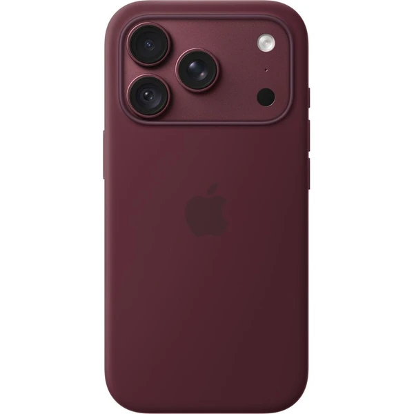 iPhone 18 Pro Silicone Case with MagSafe - Burgundy - Puzdra - Hlavný obrázok