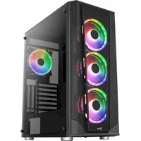 Aerocool Prism ARGB Midi-Tower čierna - Počítačové skrine