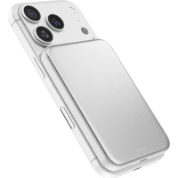 iWant by Epico UltraPack Qi2 25W Slim 5000mAh hliníková Mag+ bezdrôtová powerbanka strieborná - Powerbanky