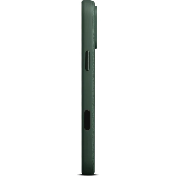 Woolnut MagSafe kožený kryt iPhone 18 Pro Max tmavě zelený - Puzdra - Obrázok d_4b8ee165cc1f4d99b0a04e08aca6d0b3