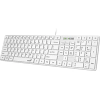 Genius Slimstar 126 biela - Klávesnice