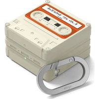 ELAGO Retro Kazetové puzdro Samsung GalaxyBuds4/Buds4 Pro béžové - Puzdra