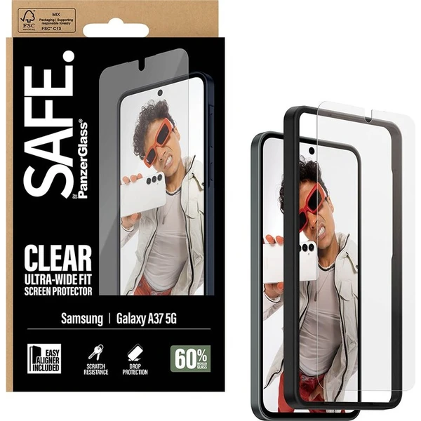 PanzerGlass® SAFE sklo s instalačným rámčekom Samsung Galaxy A37 - Ochranné fólie a sklo - Obrázok d_4c2fa349bbdd4cbeaf54a1ded6022292