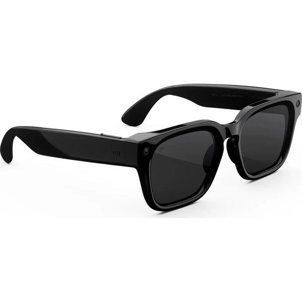 Meta Glasses Fury – Klasický čierny rám, šošovky s prechodom z čírej do sivej, štandardný a nastavit - AR okuliare - Obrázok d_4c7d8ad8449d4122a29289826927f39e