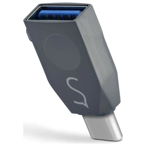iWant USB-C/USB-A redukcia na kľúče vesmírne sivá (2. gen) - Káble a redukcie - Hlavný obrázok