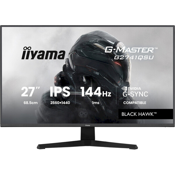 iiyama G-Master BlackHawk G2741QSU-B1 herný monitor 27" - Monitory - Hlavný obrázok
