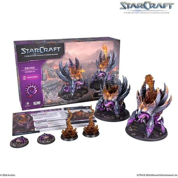 StarCraft The Miniatures Game - Ravager - Zerg - Expansion Set - EN - Stolové hry - Obrázok d_4d8671c6fec64085bf845377263e5f04