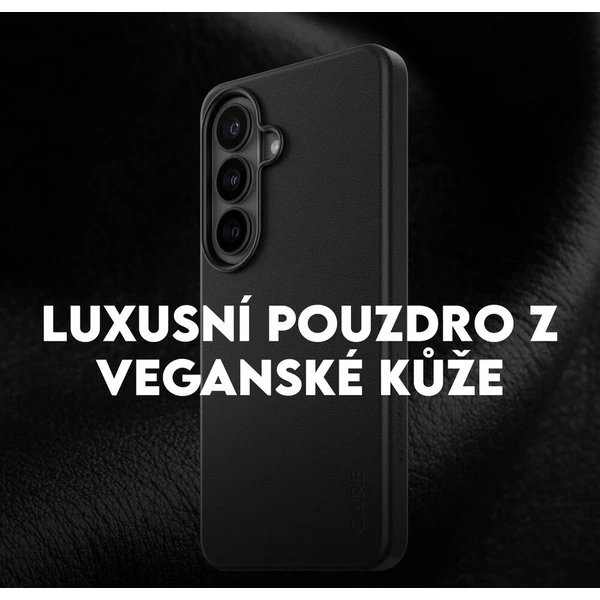 PanzerGlass® CARE SOLO Qi kryt z vegánskej kože Samsung Galaxy S26 čierny - Puzdra - Obrázok d_4db8bc70ae5a4da7ad5284ded8e55804