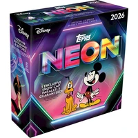 Zberateľské karty Topps 2026 Disney Neon - Mega Box - Zberateľské karty a nálepky