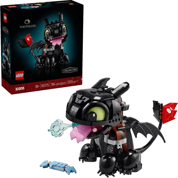 LEGO Icons 10375 Ako vycvičiť draka: Bezzubka - LEGO - Hlavný obrázok