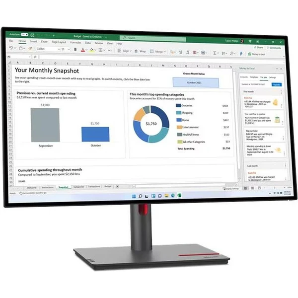 Lenovo ThinkVision P27q-30 monitor 27" - Monitory - Obrázok d_4ea0f59f83924cddba773cab155967fd
