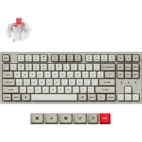 Keychron C1 Pro 8K Keychron Super Red herná klávesnica (US) retro - Klávesnice