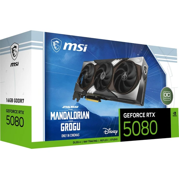 MSI NVIDIA GeForce RTX 5080 16G The Mandalorian and Grogu Edition - Grafické karty - Obrázok d_4f1df62df58547868aa28c50c06ae892