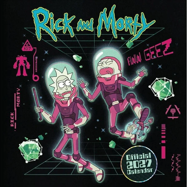 Kalendár Rick & Morty 2027 - Kalendáre - Hlavný obrázok