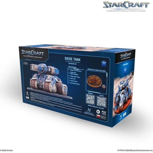 StarCraft The Miniatures Game - Siege Tank - Terran - Expansion Set - EN - Stolové hry - Obrázok d_5004aa63be65420da0715f2e24e19ff4