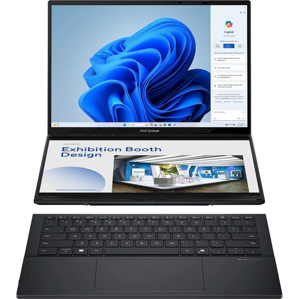 ASUS Zenbook DUO (UX8406CA-OLED521WZ) sivý - Notebooky - Hlavný obrázok