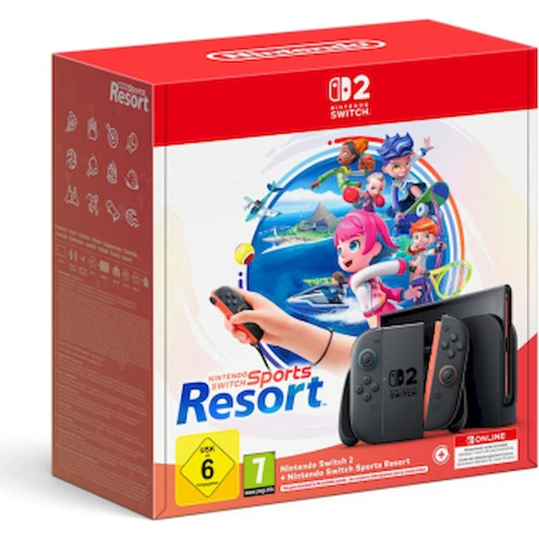 Nintendo Switch 2 + Switch Sports Resort + NSO 3M - Konzoly - Hlavný obrázok