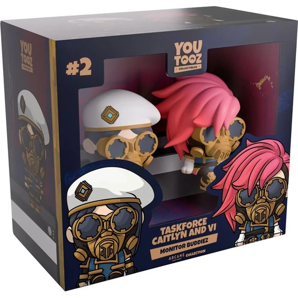 Figúrka Youtooz Arcane Vinyl Figures 2-Pack Caitlyn & Vi Taskforce 7 cm - Figúrky - Obrázok d_50a5cf676676468486bc7091854ede3b