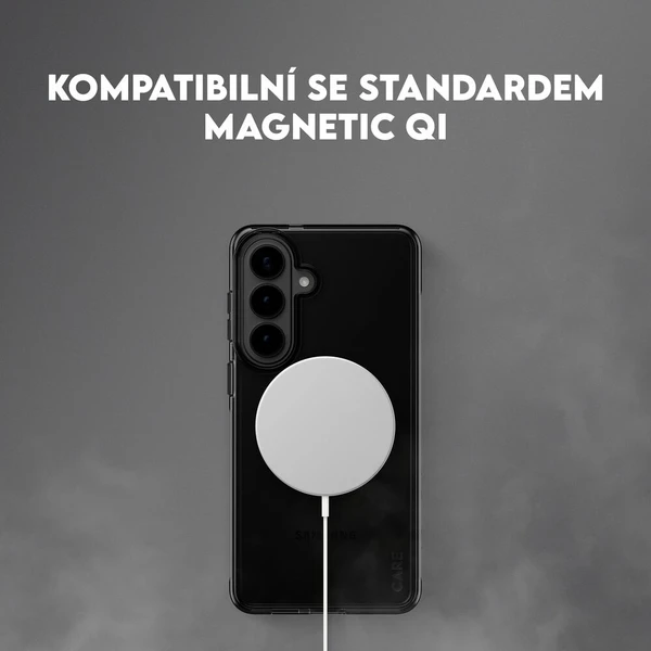 PanzerGlass® CARE Smokey Qi kryt Samsung Galaxy S26+ dymový/čierny - Puzdra - Obrázok d_50c43ab5a98c4bec81e44e146af860aa