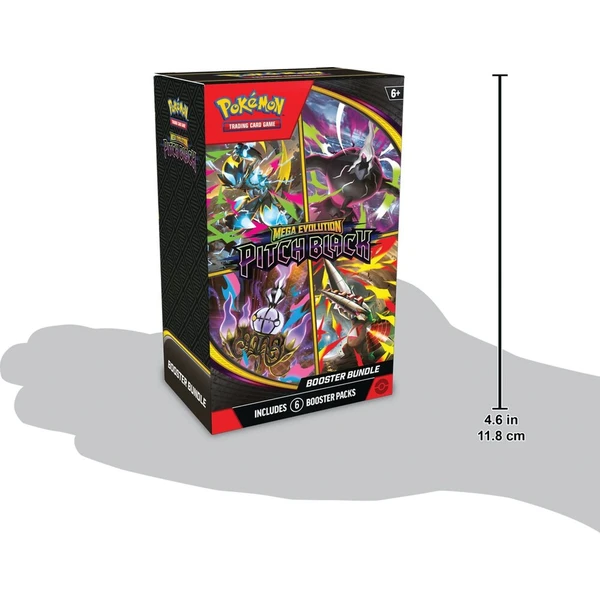 Pokémon TCG: Mega Evolution Pitch Black - Booster Bundle (6 boosterů) - Pokémon karty - Obrázok d_50e484bb9ddd4391860d87e2530664fd