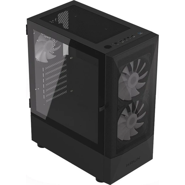 Krux Vako RGB ATX skriňa čierna - Počítačové skrine - Obrázok d_50f136ee27f44a8c866f626a55e6ff8c