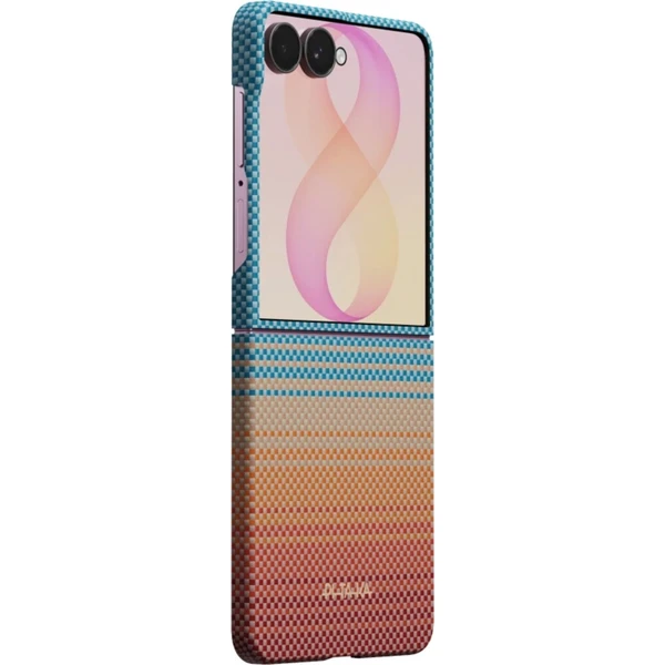 Pitaka Edge Case MagSafe kryt Samsung Galaxy Z Flip8 California Dream Sunset 2.0 - Puzdra - Hlavný obrázok