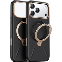 Torras Ostand Q3 VegSkin MagSafe kryt iPhone 18 Pro čierny - Puzdra