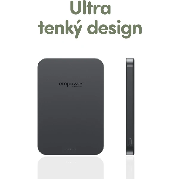PanzerGlass® empower bezdrôtová Qi2 powerbanka 5000 mAh, MagSafe, čierna - Powerbanky - Obrázok d_51745f1c7f0c49e9ae3bbdc7ba63f370