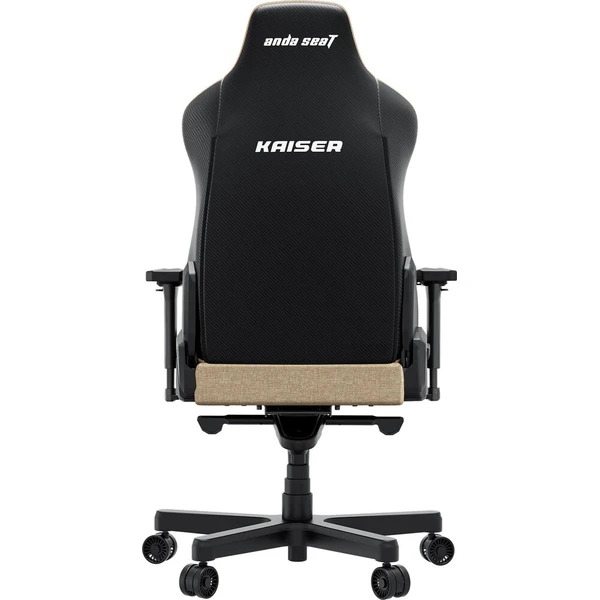 Anda Seat Kaiser 3E XL látkové herné kreslo tmavohnedá béžová - Stoličky - Obrázok d_51ec31b30ad6435a800409f453b7a55e