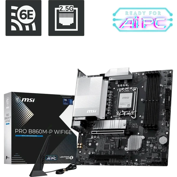 MSI PRO B860M-P WIFI6E - Základné dosky - Obrázok d_5201e591831a41529f8b2fc3d01311cb