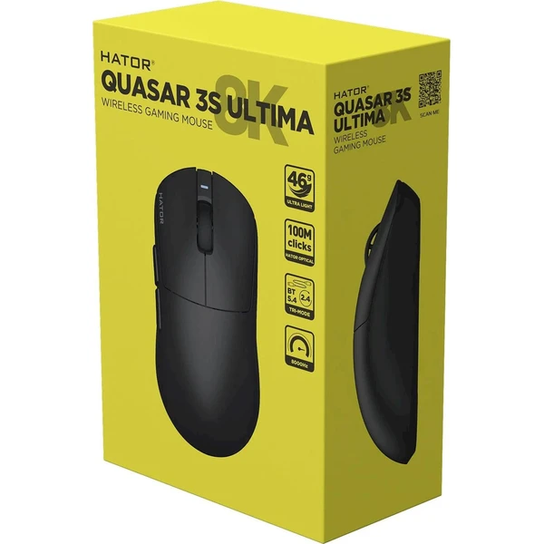 HATOR Quasar 3S ULTIMA 8K bezdrôtová herná myš čierna - Myši - Obrázok d_52561d5d69a248028d06c2215aa7c8a6