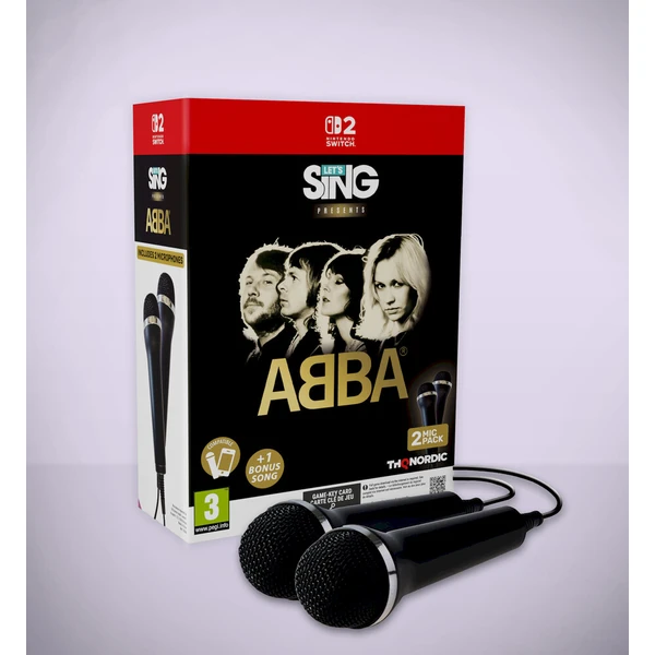 Let's Sing ABBA 2027 + 2 mikrofóny (Game-key card)(Switch 2) - Hry na Nintendo Switch 2 - Hlavný obrázok