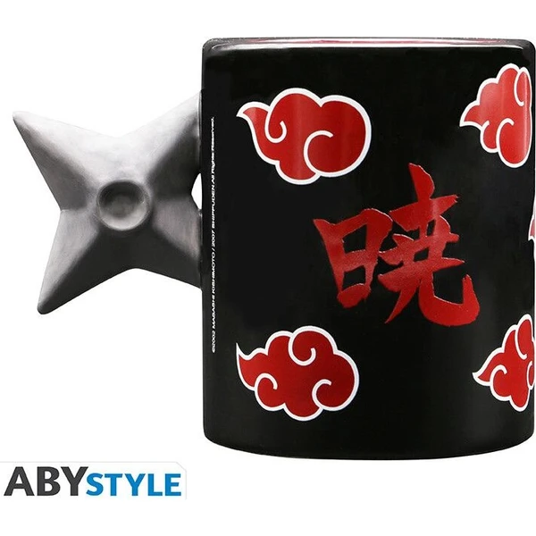 Hrnček 3D Naruto Shippuden - Shuriken Akatsuki 460 ml - Hrnčeky - Obrázok d_531ae362cf524b759a7dcda2e4f36e5a