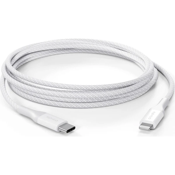Epico UltraLink USB-C na Lightning 2m kábel biely - Káble a redukcie - Obrázok d_536f26cab622464da52143bb6bfaee6c
