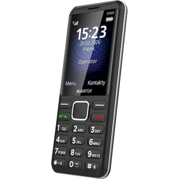 Aligátor D860 Dual SIM čierny - Mobilné telefóny - Obrázok d_538ef4f946d849dbabbc4aaf81775ad3