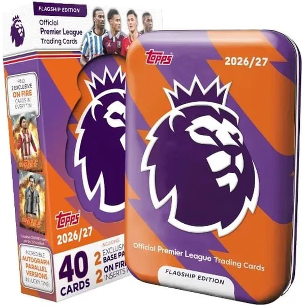 Topps Premier League 2027 - Mega Tin (s táckem) - Futbalové karty - Obrázok d_53aac9673ed04cecb6058eacc038eaee