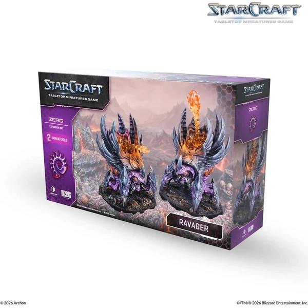 StarCraft The Miniatures Game - Ravager - Zerg - Expansion Set - EN - Stolové hry - Hlavný obrázok