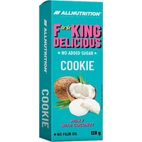 Sušienky F**KING Delicious Cookie - Kokos v mliečnej poleve 128 g - Cukrovinky