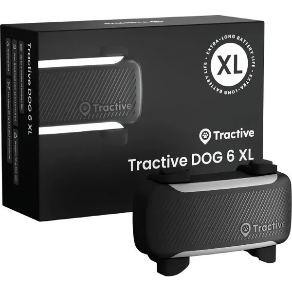 Tractive DOG 6 XL, čierny - GPS Moduly  - Hlavný obrázok