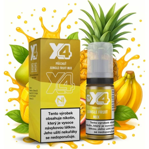 Liquid X4 Bar Juice Tropické ovocie 10ml (20mg) - E-liquidy - Hlavný obrázok