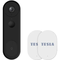 TESLA SecureQ DB5 smart dverný zvonček biely - Inteligentné zvončeky