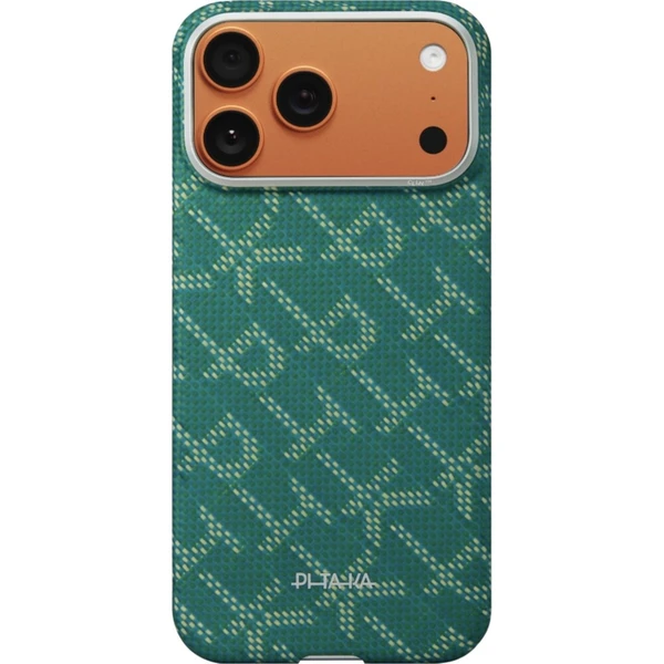 Pitaka Ultra-Slim Case MagSafe kryt iPhone 17 Pro Monogram-Gold/Green - Puzdra - Obrázok d_549afe682f4f4d4f9b3dfcafbd03c59c